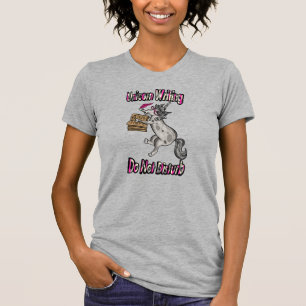Unicorn Writing - Do Not Disturb T-Shirt