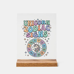 Unicorn Zodiac Signs Kawaii Vector Design_1