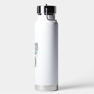 Unicorn Zodiac Signs Kawaii Vector Design_1 Water Bottle