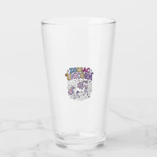 Unicorn Zodiac Unicorn Premium Vector Marketplace  Glass
