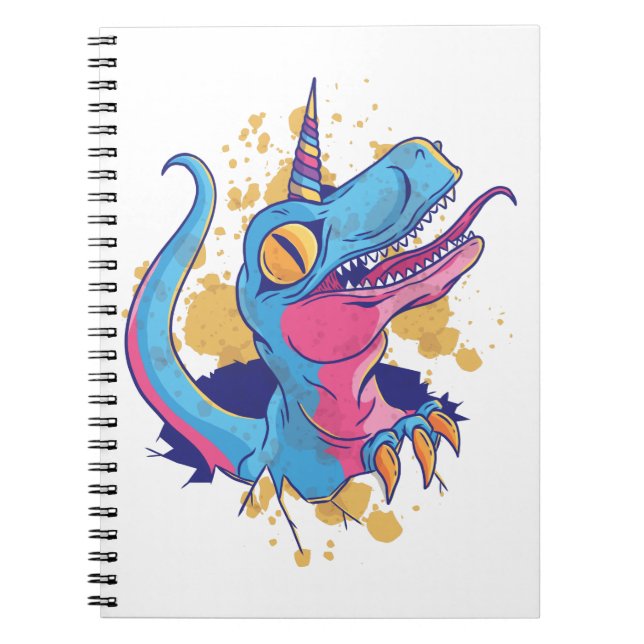 Unicornisaurus Notebook (Front)