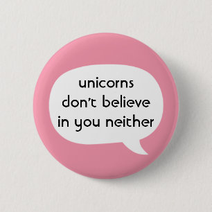 Unicorns 6 Cm Round Badge
