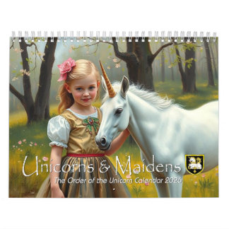 Unicorns and Maidens Calendar