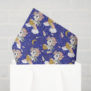 Unicorns And Rainbows Tissue Paper