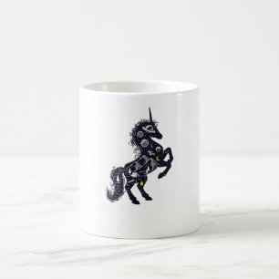 unicorns and the universe coffee mug