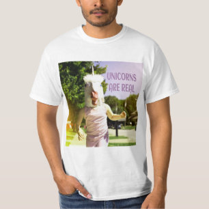 Unicorns Are Real Funny Humour T-Shirt