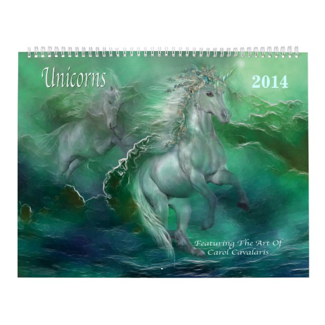Unicorns Art Calendar 2014 (Cover)