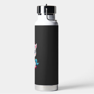 Unicorns Christmas_Santa Claus Unicorn Tank Top (1 Water Bottle