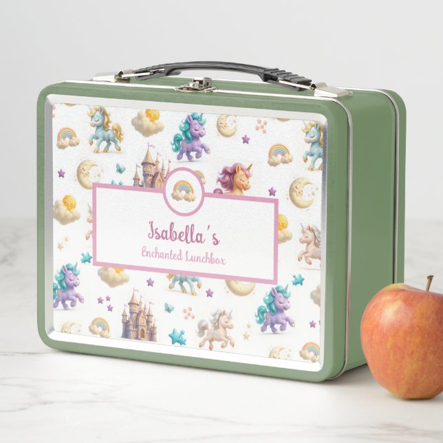 Unicorns & Fairytale Castle - Enchanted Lunchbox (In Situ)