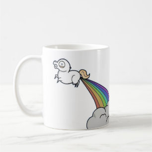 Unicorns Fart Rainbows Coffee Mug