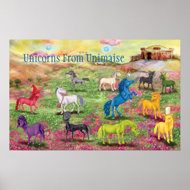 Unicorns From Unimaise Poster (Front)