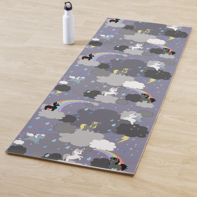 Unicorns in a Thunderstorm Mat (In Situ)