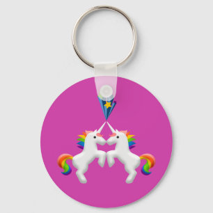 Unicorns Key Ring