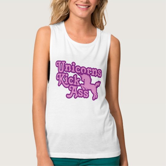 Unicorns Kick womens 80s Singlet