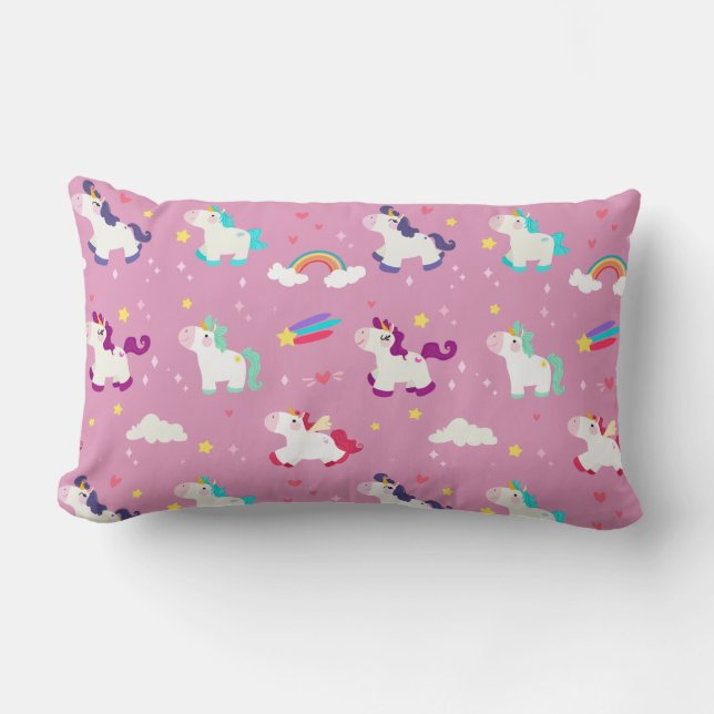 Unicorns Lumbar Cushion (Front)