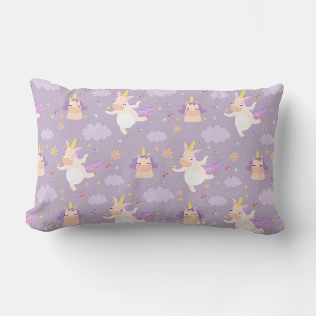 Unicorns Lumbar Cushion (Front)