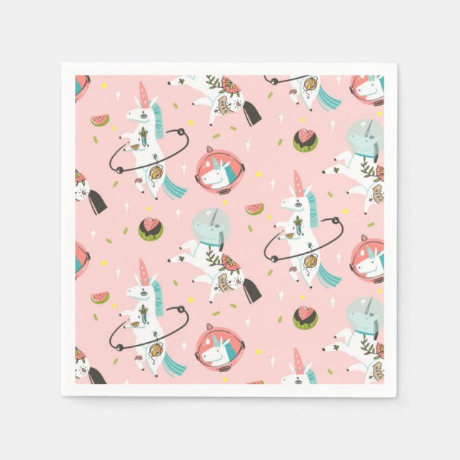Unicorns Napkin (Front)
