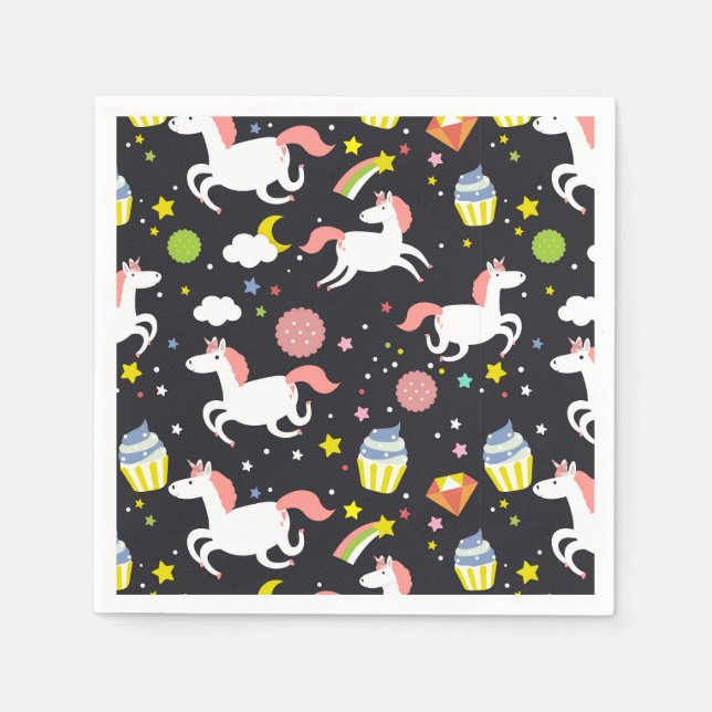Unicorns Napkin (Front)