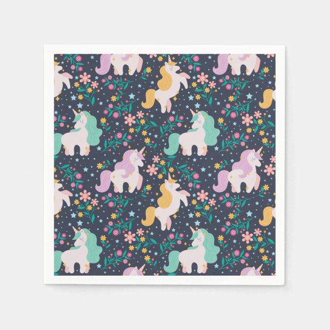 Unicorns Napkin (Front)