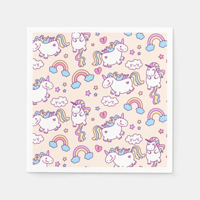 Unicorns Napkin (Front)