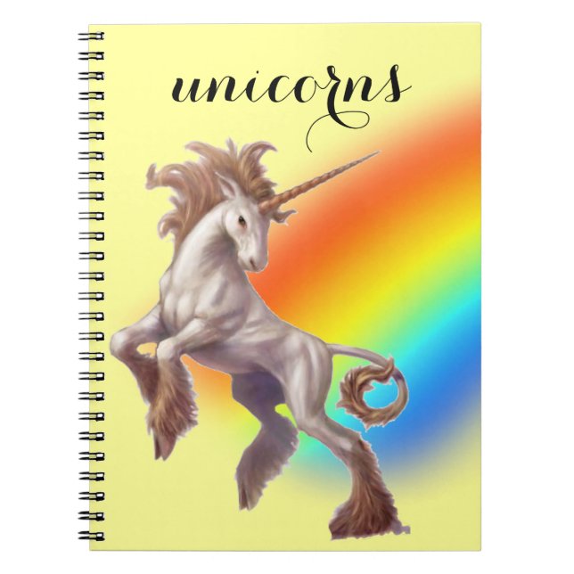 unicorns notebook (Front)