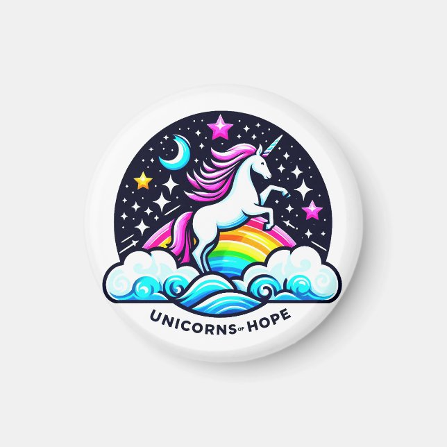 Unicorns of Hope Magnet (Front)