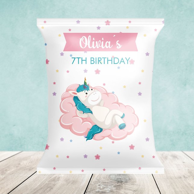Unicorns Party Favours Bag Chips Bag Wrapper (Creator Uploaded)