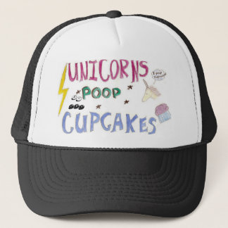 Unicorns POOP Cupcakes Trucker Hat
