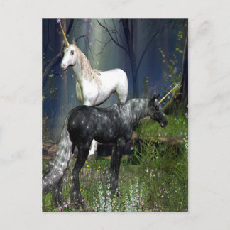 Unicorns Postcard