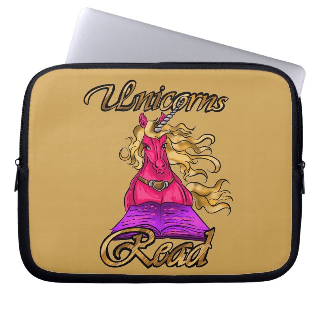 Unicorns Read Book Sleeve (Front)