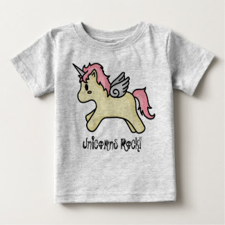 Unicorns Rock [Pink] Infant Creeper