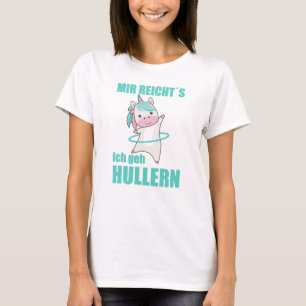 Unicorns The Hullern Sports Pink Unicorn Funny T-Shirt