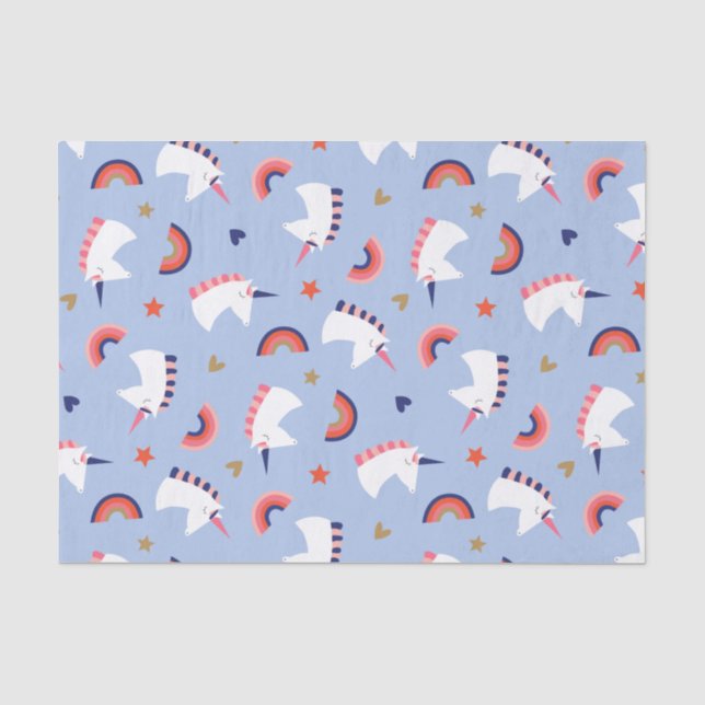 Unicorns Tissue Paper (Front)