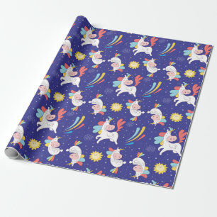 Unicorns Wrapping Paper