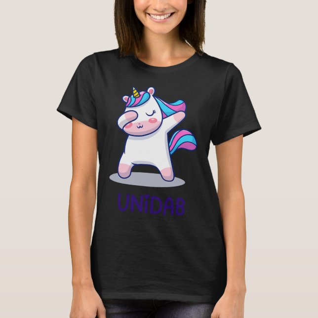 Unicorse Doing Dab T-Shirt (Front)