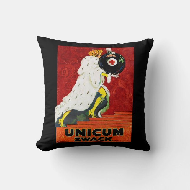 Unicum Zwack Cushion (Front)