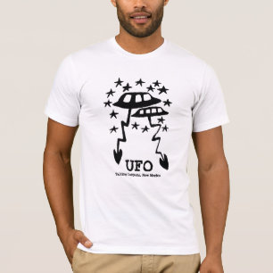 Unidentified Flying Object Petroglyph T-Shirt
