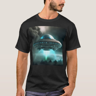 Unidentified Flying Saucer - Alien Abduction Craft T-Shirt