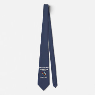 Unified in Peace. Human Solidarity Day. Tie