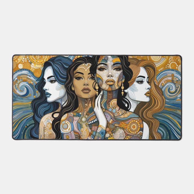 "Unified Radiance" Desk Mat