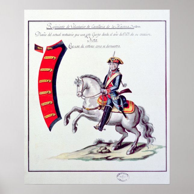 Uniform of the Volunteers Poster (Front)