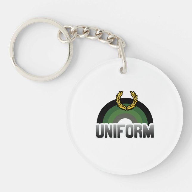 Uniform Pride Key Ring (Front)