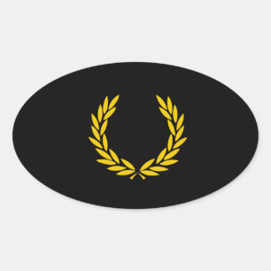 Uniform Pride Oval Sticker