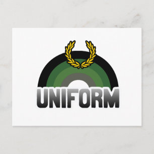 Uniform Pride Postcard