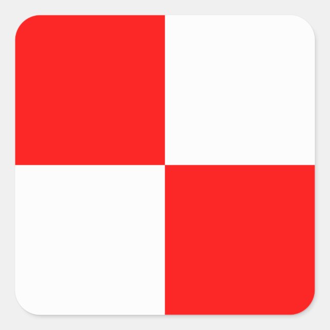 Uniform Square Sticker (Front)