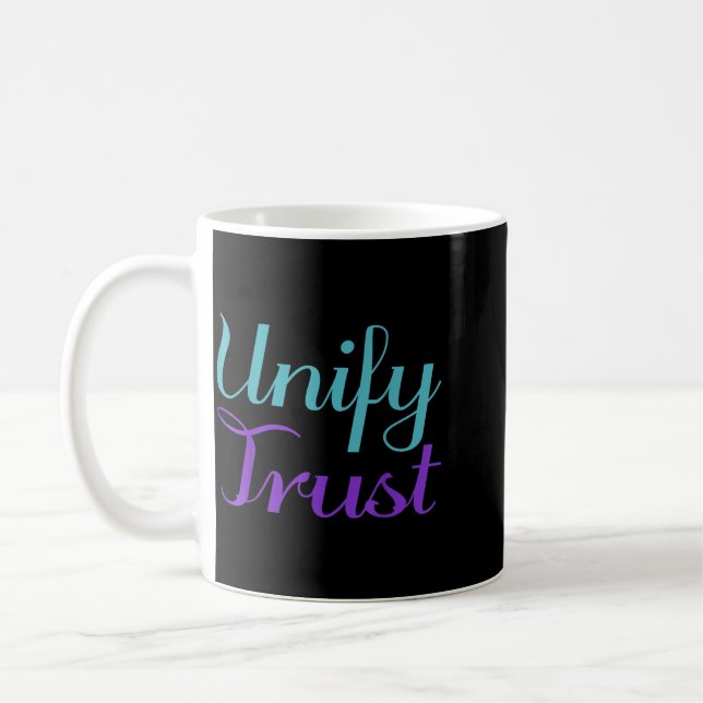 Unify Trust Prevention Awareness Coffee Mug (Left)