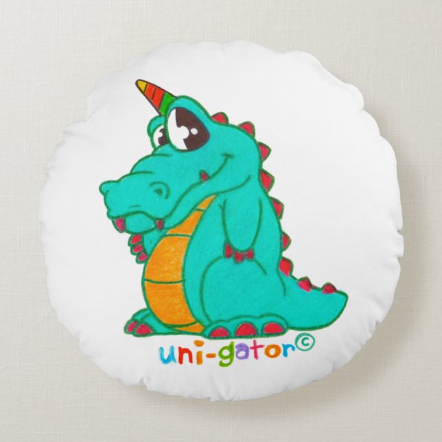UniGator Pillow (Front)
