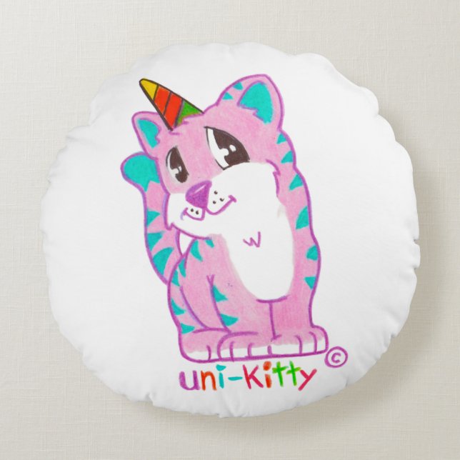 UniKitty Pillow (Front)