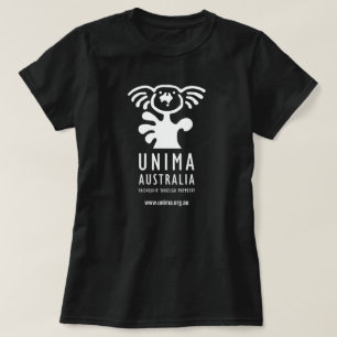 UNIMA Australia Womens T-Shirt Black