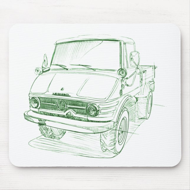 Unimog 421 mouse pad (Front)